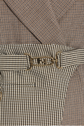 Fendi Multi-layered blazer