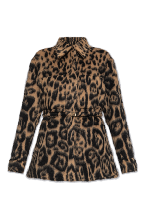 Animal print jacket