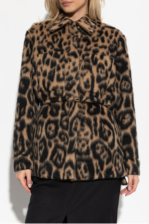 Fendi Jacke mit Animal-Print