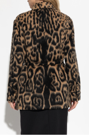 Fendi Jacke mit Animal-Print