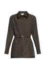 Fendi BROWN Shirt with monogram