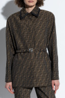 Fendi BROWN Shirt with monogram
