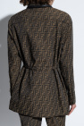 Fendi BROWN Shirt with monogram