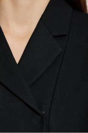 Fendi Americana de lana con peplum