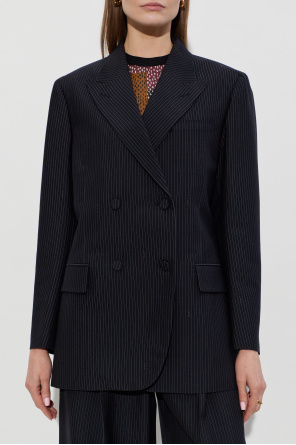 Fendi Americana cruzada de lana