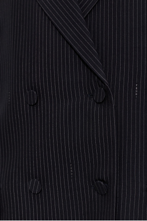 Fendi Americana cruzada de lana