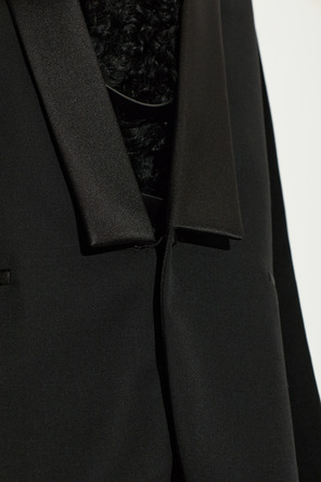 Fendi Wool Blazer with Pockets