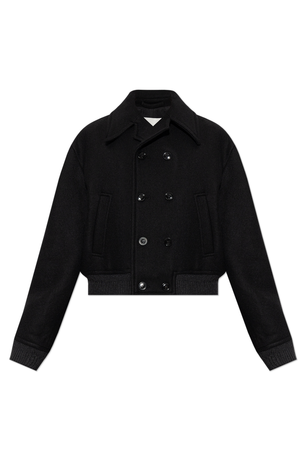 Wool jacket with collar od Ami Alexandre Mattiussi