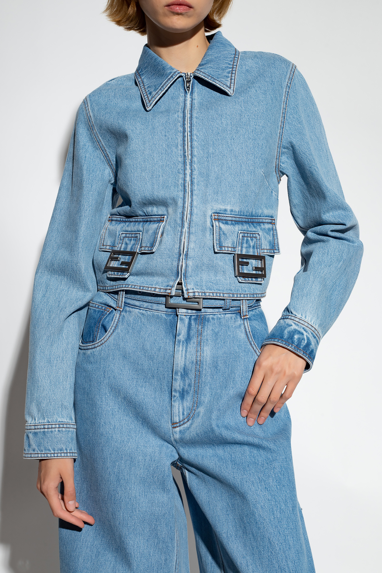 Fendi Denim jacket | Women's Clothing | Vitkac