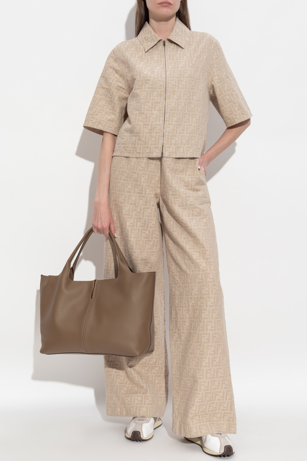 Fendi Camisa con monograma