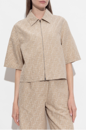Fendi Camisa con monograma