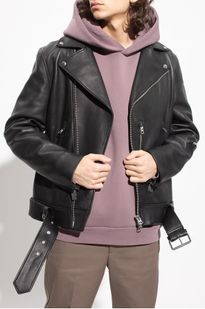 Acne Studios Leather chinatown jacket
