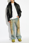 Acne Studios BLACK Lambskin shearling coat