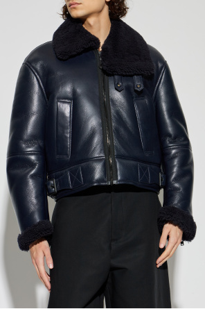 Acne Studios Lammfellmantel