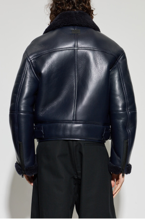Acne Studios Lammfellmantel