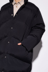 Acne Studios Kappa If Marinblå sweatshirt med halvlång dragkedja