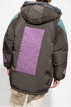 Acne Studios Down jacket with floral motif