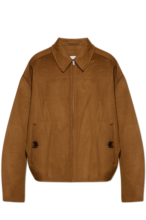 Wolljacke mit Kragen