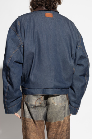 Acne Studios Chaqueta vaquera acolchada