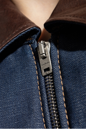 Acne Studios Chaqueta vaquera acolchada
