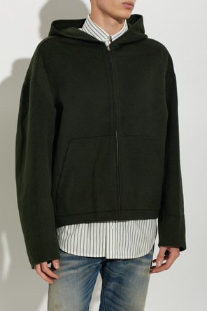 Acne Studios Wolljacke mit Kapuze