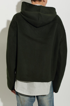 Acne Studios Wolljacke mit Kapuze