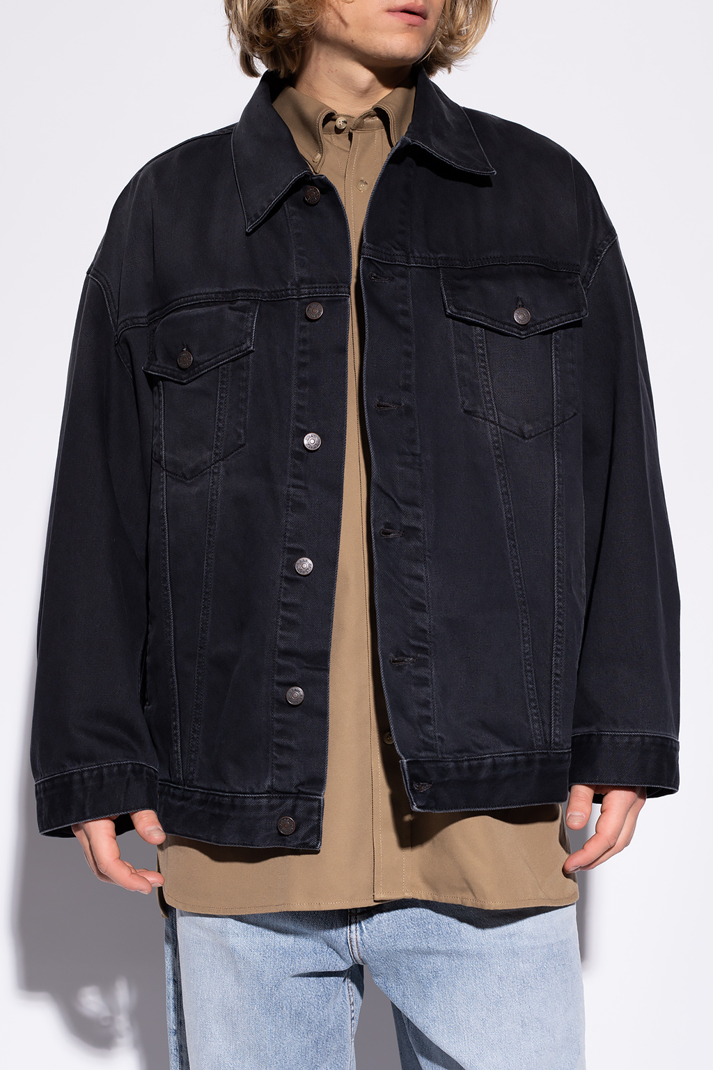 Acne Studios Denim smeraldo jacket