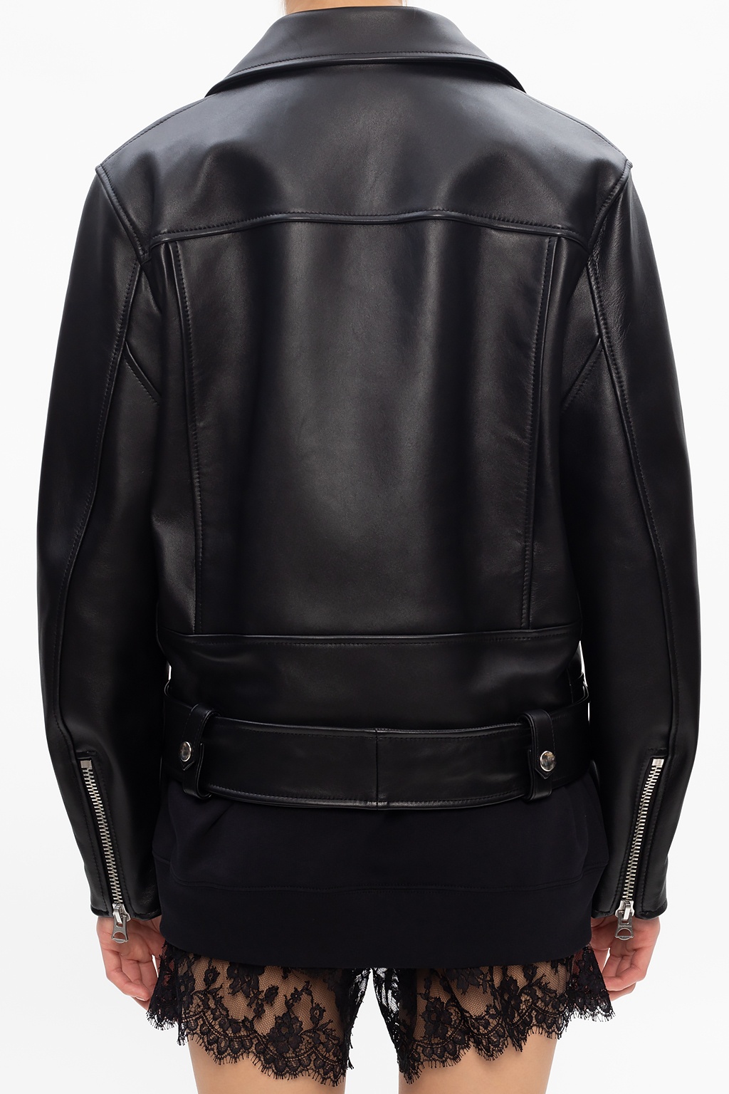 Acne Studios Leather biker jacket | Women's Clothing | Vitkac