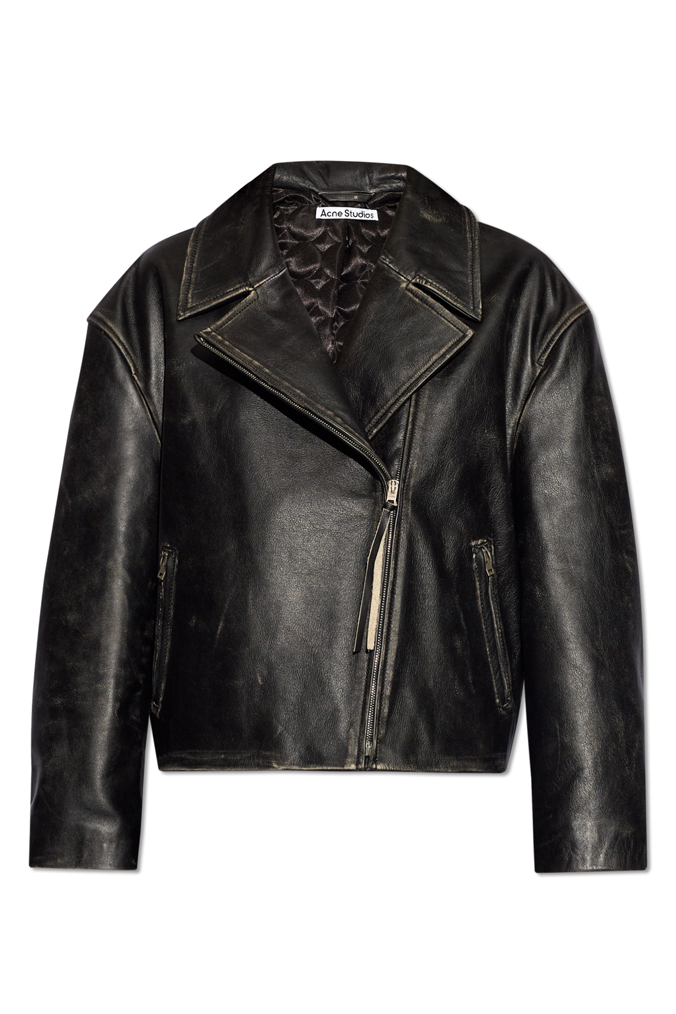 Acne Studios Leather biker jacket