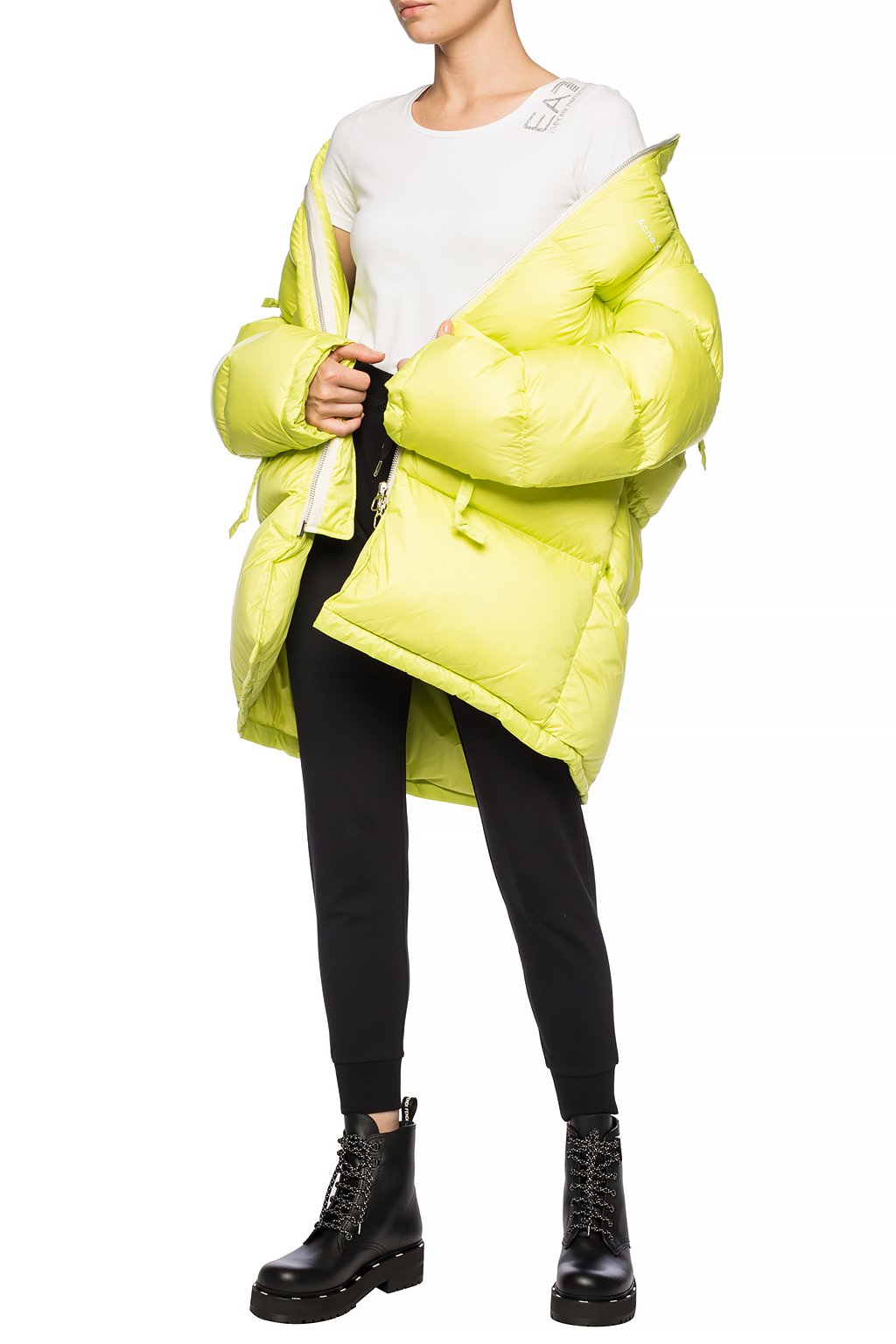 acne studios yellow jacket