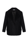 Acne Studios BLACK Coat with wool finish