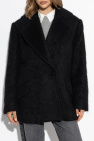Acne Studios BLACK Coat with wool finish
