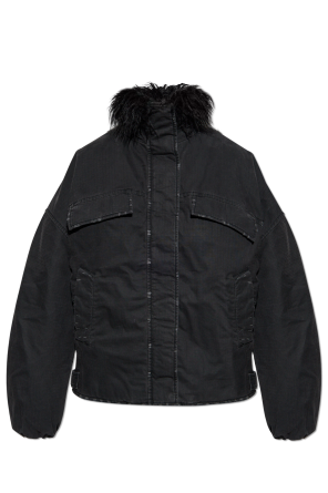 Chaqueta con cuello alto