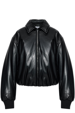 Faux leather jacket