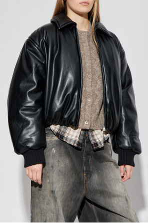 Acne Studios Chaqueta de imitación cuero