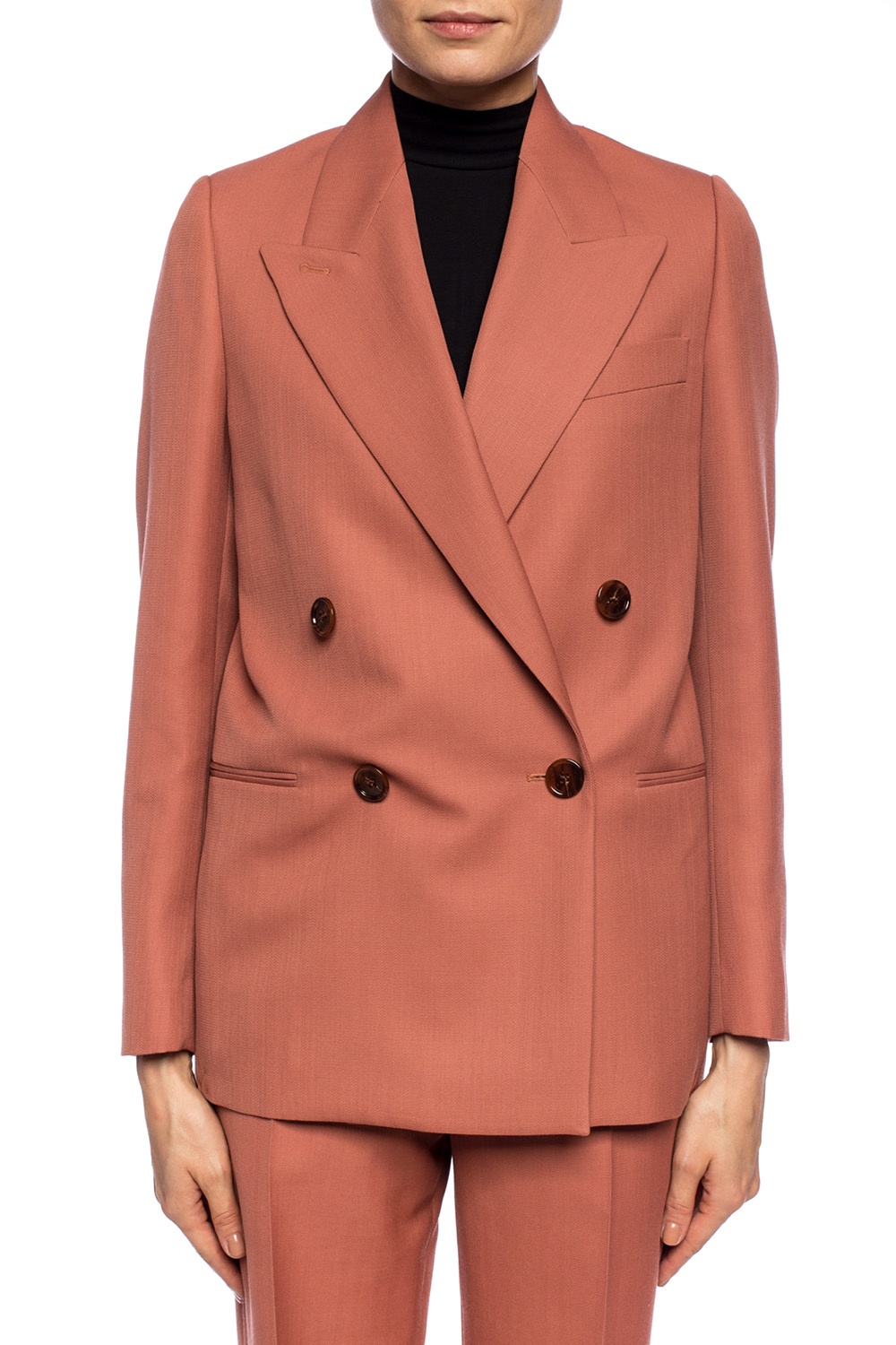 acne double breasted blazer