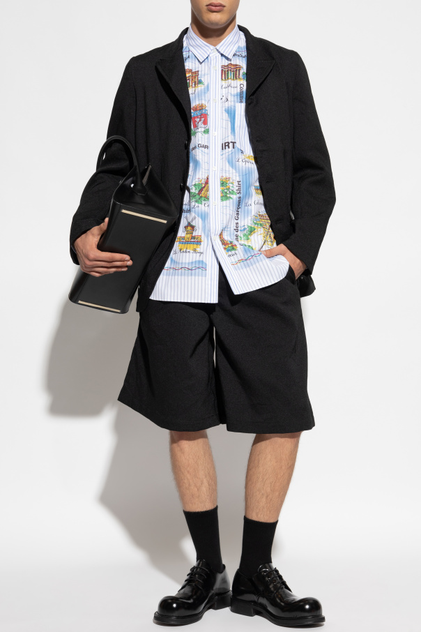 Comme des Garçons Shirt Vintage-effect blazer