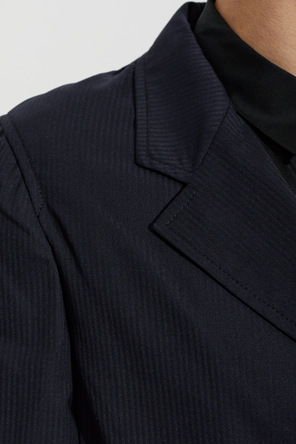 Comme des Garçons Shirt Chaqueta con patrón de rayas