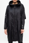 ADIDAS by Stella McCartney BLACK Branded raincoat