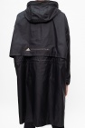 ADIDAS by Stella McCartney BLACK Branded raincoat