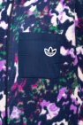 ADIDAS Originals NAVY BLUE Patterned fleece sweatshirt