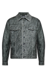 Fendi GREY Denim jacket with monogram