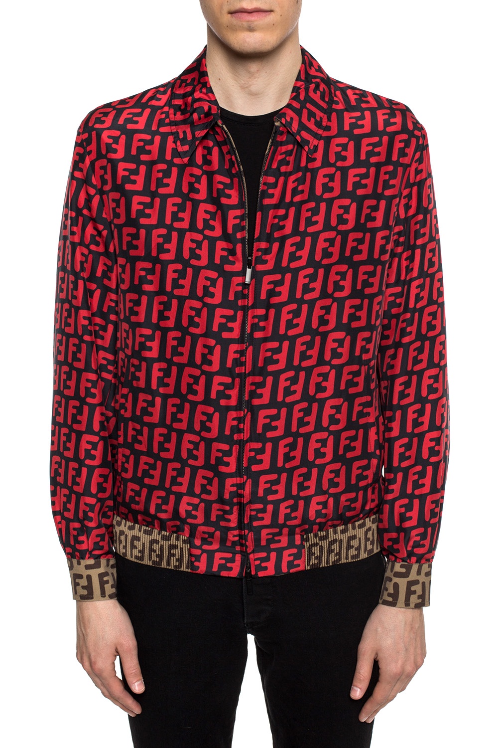 Fendi Reversible Monogram Bomber Jacket - ShopStyle