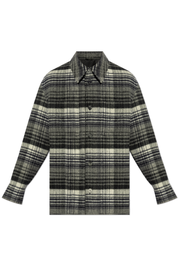 Fendi Flannel wool shirt