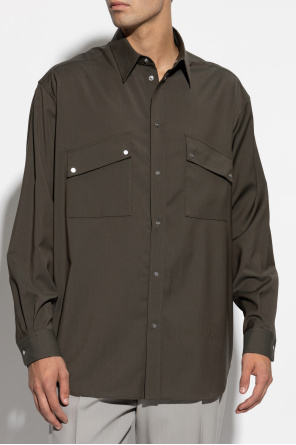 Fendi Wool shirt with pockets