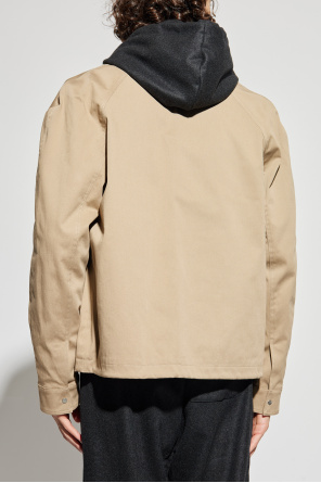 Fendi Cotton jacket with logo