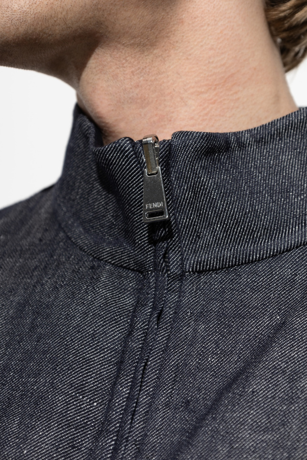 Fendi Jacket with embroidered logo