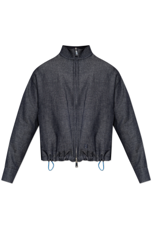 Chaqueta con logo bordado