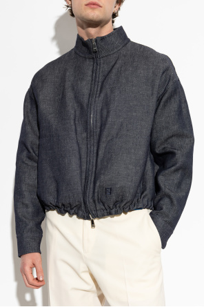 Fendi Jacket with embroidered logo