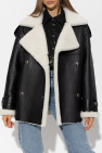 The Mannei BLACK ‘Jordan Short’ shearling jacket